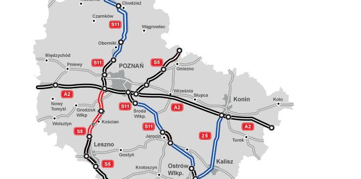 Kierowców w Wielkopolsce czekają trudne miesiące, choć po obwodnicy Poznania będzie można jeździć dwoma pasami