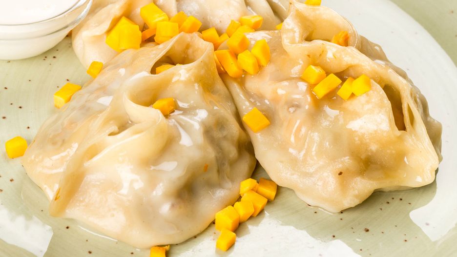 Pierogi z dynią i serem
