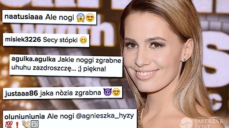 Agnieszka Hyży nogi Instagram