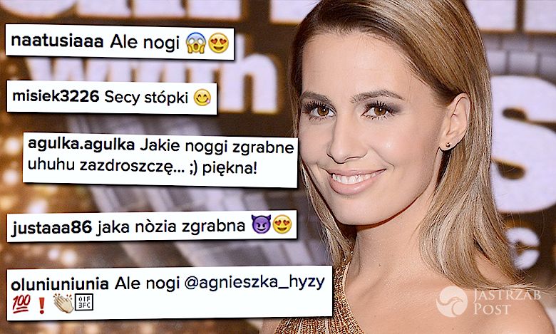 Agnieszka Hyży nogi Instagram