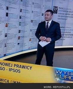 Jarosław Kuźniar strollowany podczas wieczoru wyborczego