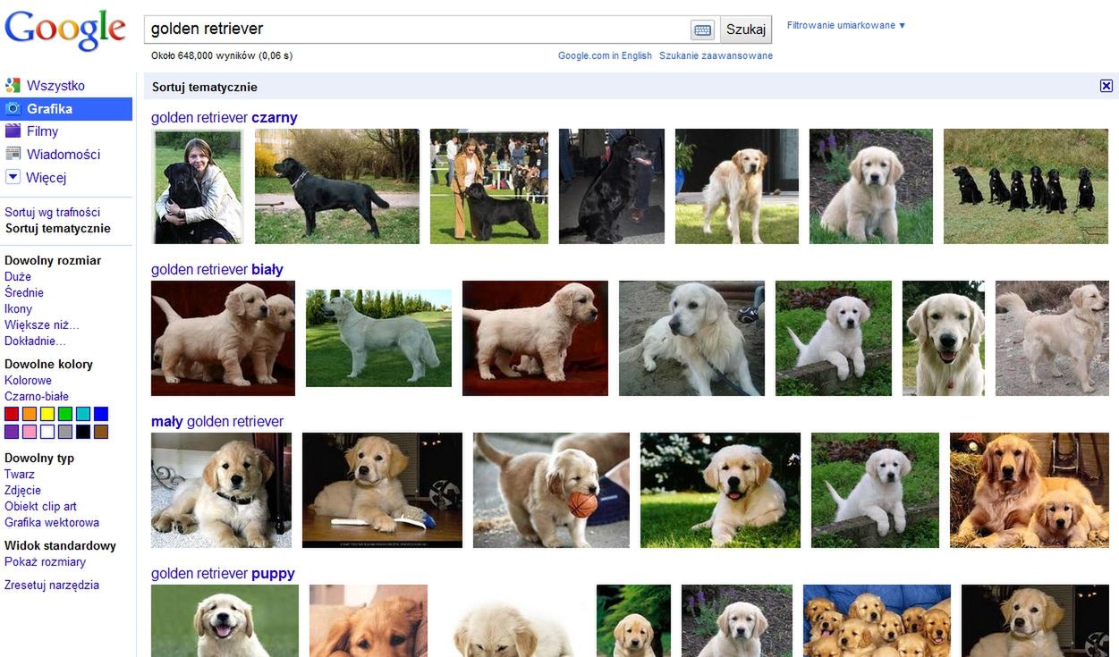 Google usprawnia wyszukiwanie grafik