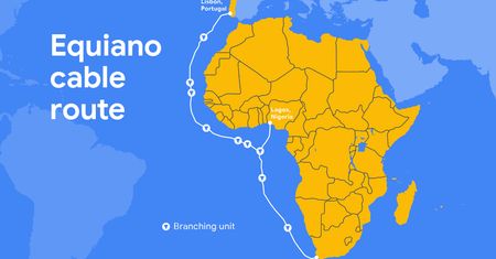 Google położy gigantyczny światłowód. Equiano połączy Portugalię z RPA