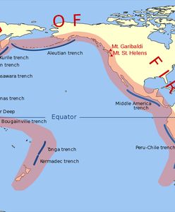 Pierścień ognia. Trzęsienia ziemi i zagrożenie wybuchem wulkanów są tu codziennością