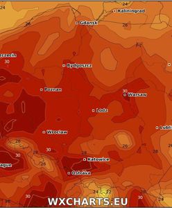 Prognoza pogody na weekend: upał i burze. Od poniedziałku - ochłodzenie