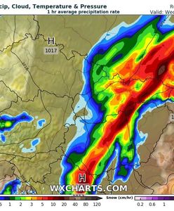Pogoda. Gdzie jest burza? Przed nami kolejna niespokojna noc z opadami