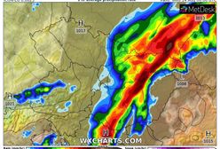 Pogoda. Gdzie jest burza? Przed nami kolejna niespokojna noc z opadami