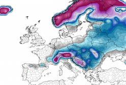 Pogoda. Jest mapa ataku zimy. Prawie cała Polska pod śniegiem