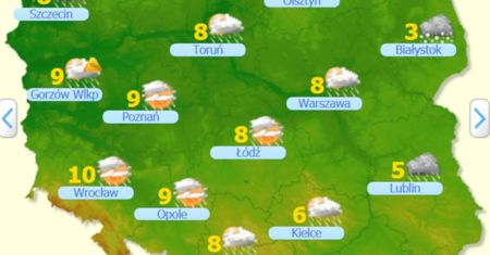 Wiosny nadal nie widać. Porywisty wiatr i śnieg z deszczem