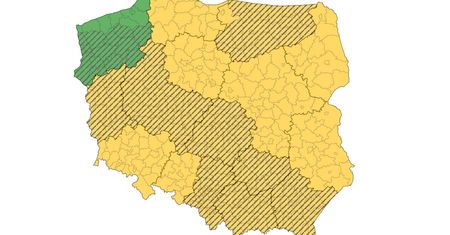 Pogoda: IMGW wydaje ostrzeżenie dla niemal całego kraju. Słonecznie tylko w jednym miejscu