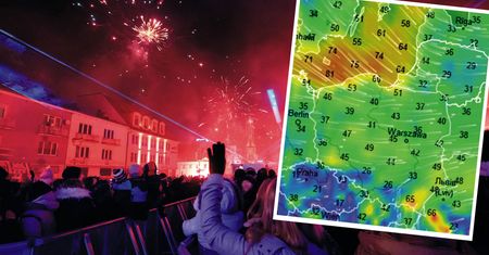 Pogoda w sylwestra. Front może popsuć zabawę. Ostrzeżenia IMGW