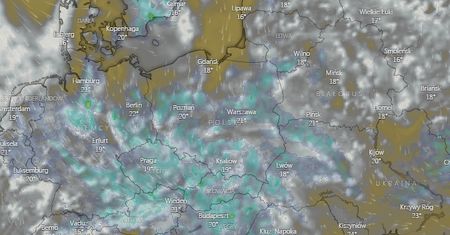 Pogoda. Nadchodzą burze, grad i trąby powietrzne. Odpowiedzialny "Quinctilius"