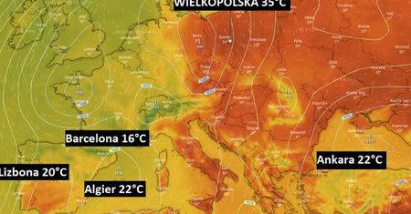Pogoda. Ta prognoza powala. W Polsce cieplej niż w Hiszpanii