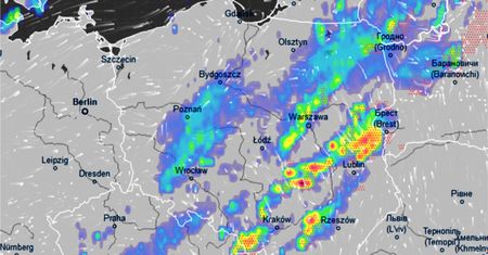 Pogoda. Groźny front nad Polską. Gwałtowne burze i ulewy