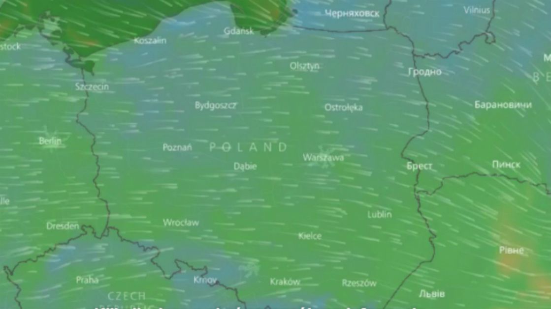 Orkan Ksawery przechodzi nad Polską. Zobaczcie, gdzie teraz wieje