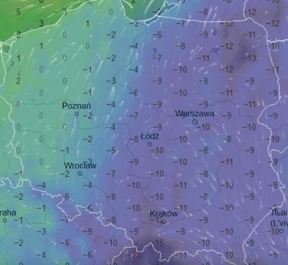 Mróz nie odpuszcza. Temperatura spadnie poniżej -10 stopni