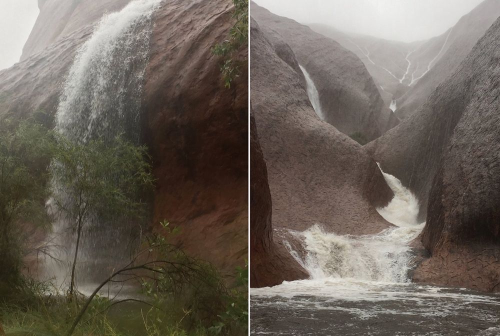 Ulewa w sercu pustyni. Takie zjawisko zdarza się raz na 50 lat