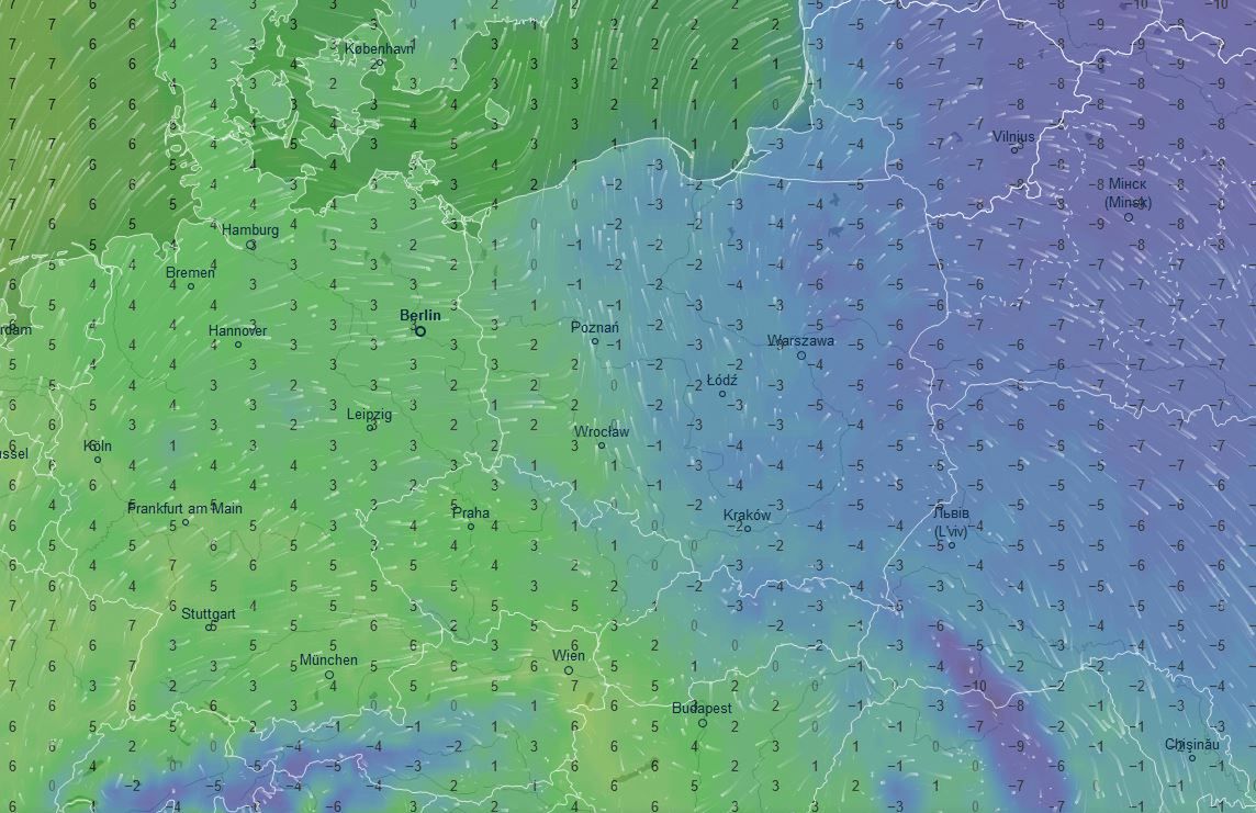 Prognoza pogody. W weekend spore ochłodzenie