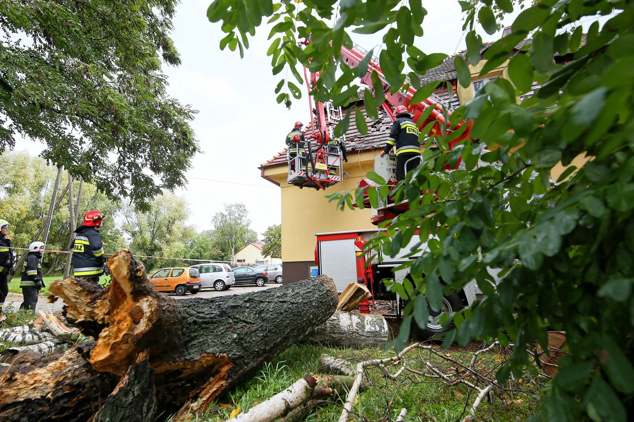 Pogoda. Wichury nad Polską. Ponad 6 tys. interwencji straży pożarnej