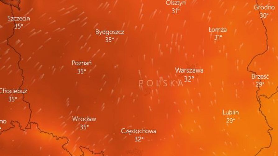 W najbliższych dniach może paść rekord temperatury w Polsce