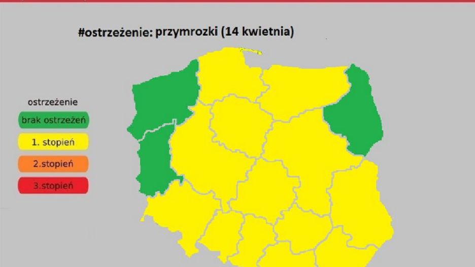 Zmiana pogody prognozowana jest od połowy tygodnia.