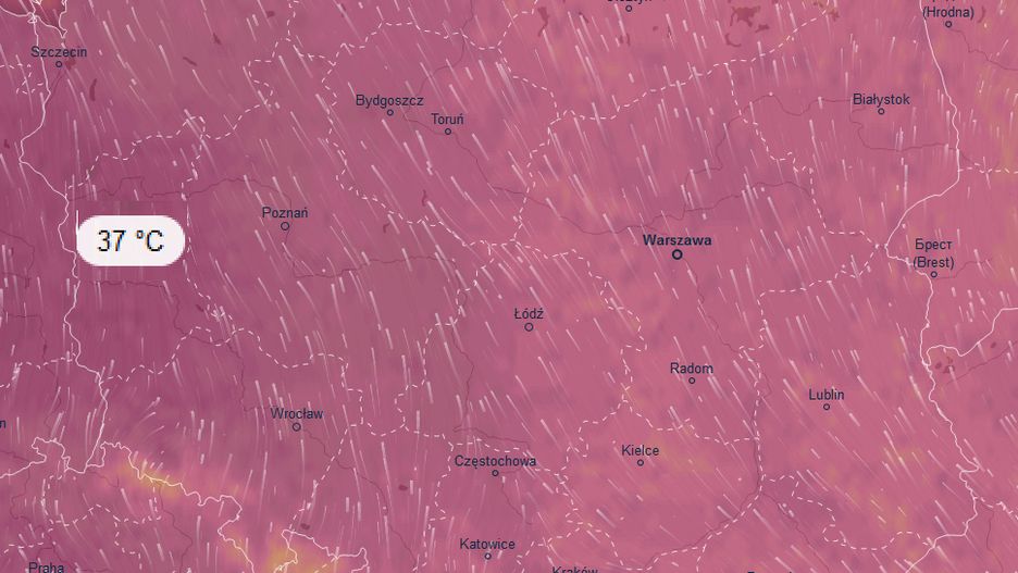 W zachodniej Polsce będzie dziś ekstremalnie gorąco