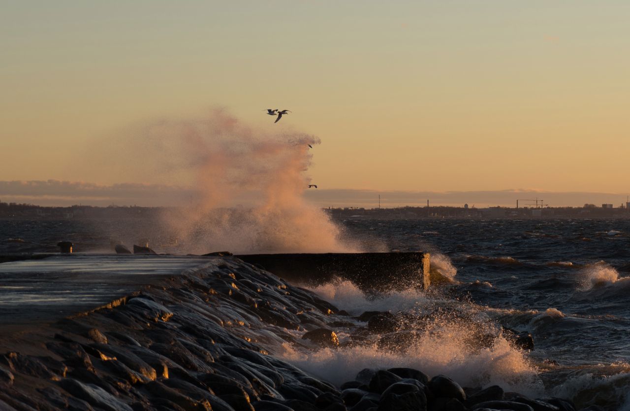 Pogoda nad morzem – sztorm na wodach Bałtyku