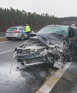 Wjechał pod prąd na trasę S3 i spowodował wypadek. Jedna ofiara śmiertelna