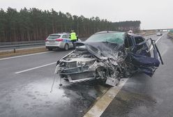 Wjechał pod prąd na trasę S3 i spowodował wypadek. Jedna ofiara śmiertelna