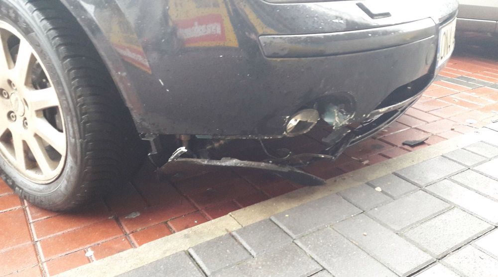 Namysłów. 3-latek wjechał samochodem w sklep