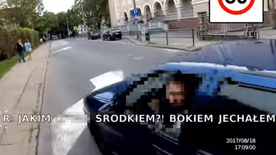 Agresja drogowa. Rowerzysta kontra kierowca.