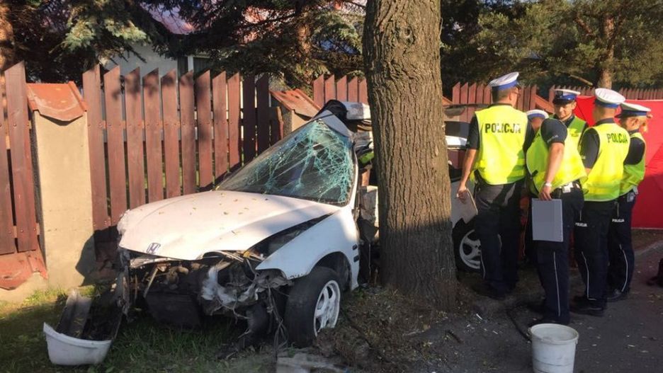 Miejsce tragicznego wypadku w Katowicach