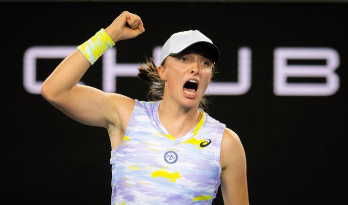 Iga Świątek w półfinale Australian Open.