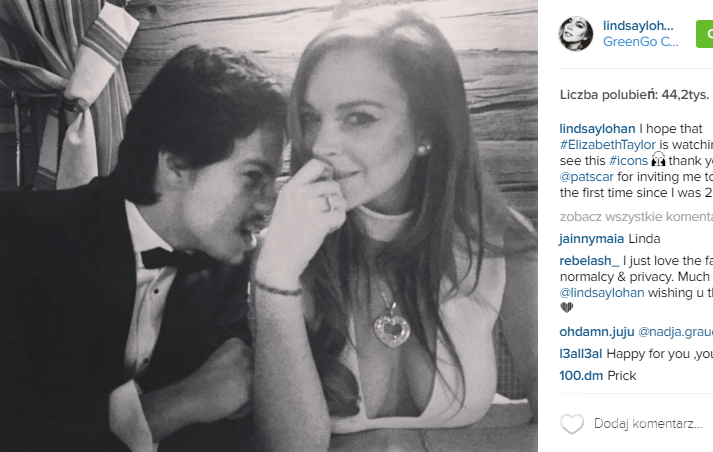Lindsay Lohan się zaręczyła?