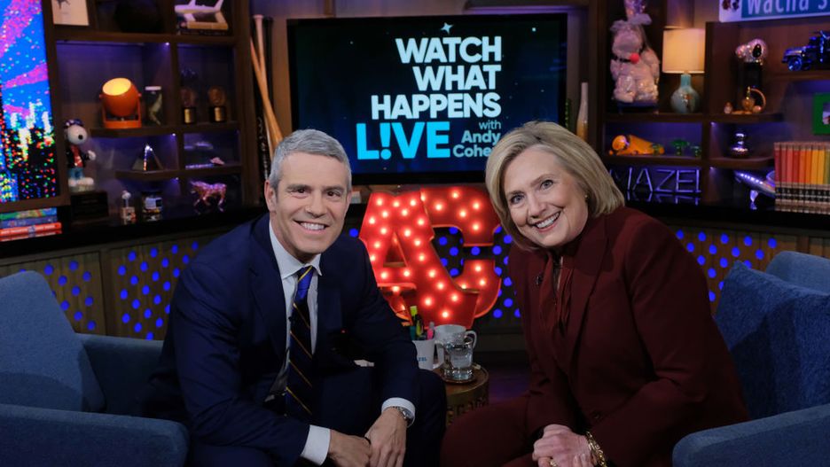 Andy Cohen na początku marca zaprosił do swojego programu Hillary Clinton