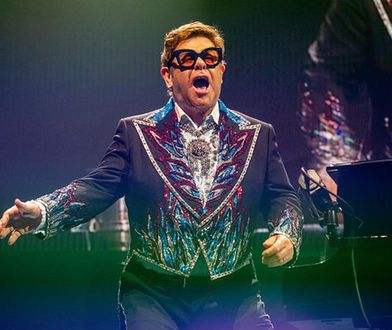 Elton John zwyzywał ze sceny ochroniarzy. Nie mógł się opanować