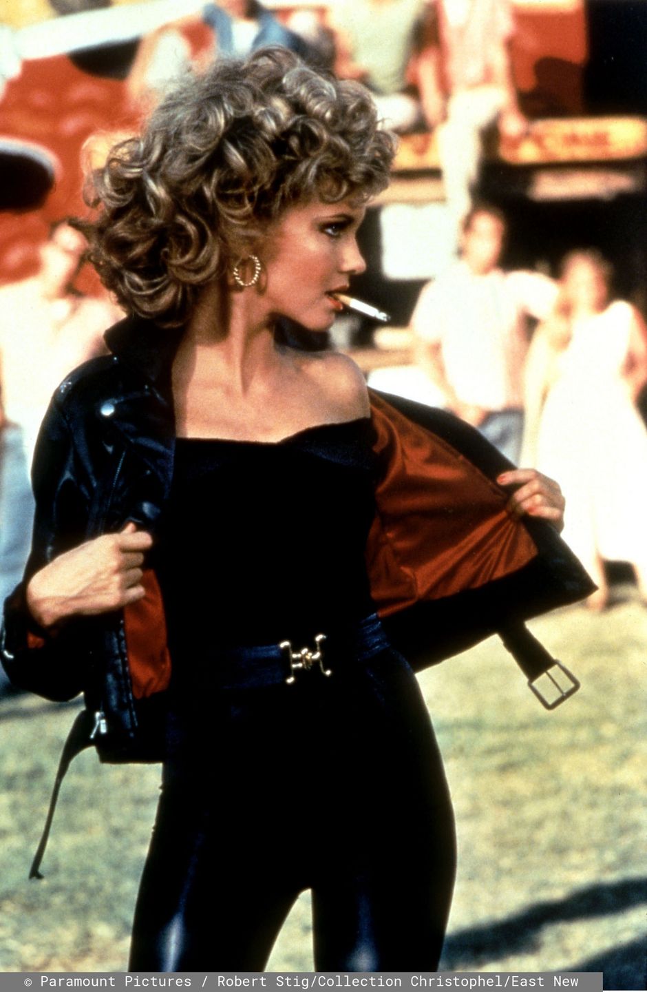 "Grease". Ikoniczny skórzany strój Olivii Newton-John trafi na sprzedaż 