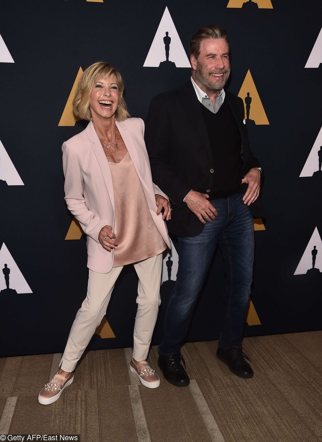 Olivia Newton-John i John Travolta 