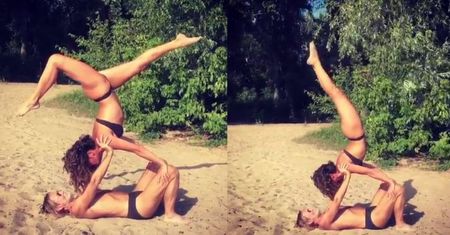 Julia Pogrebińska, jej starszy o 20 lat mąż i ich wygibasy nad Wisłą