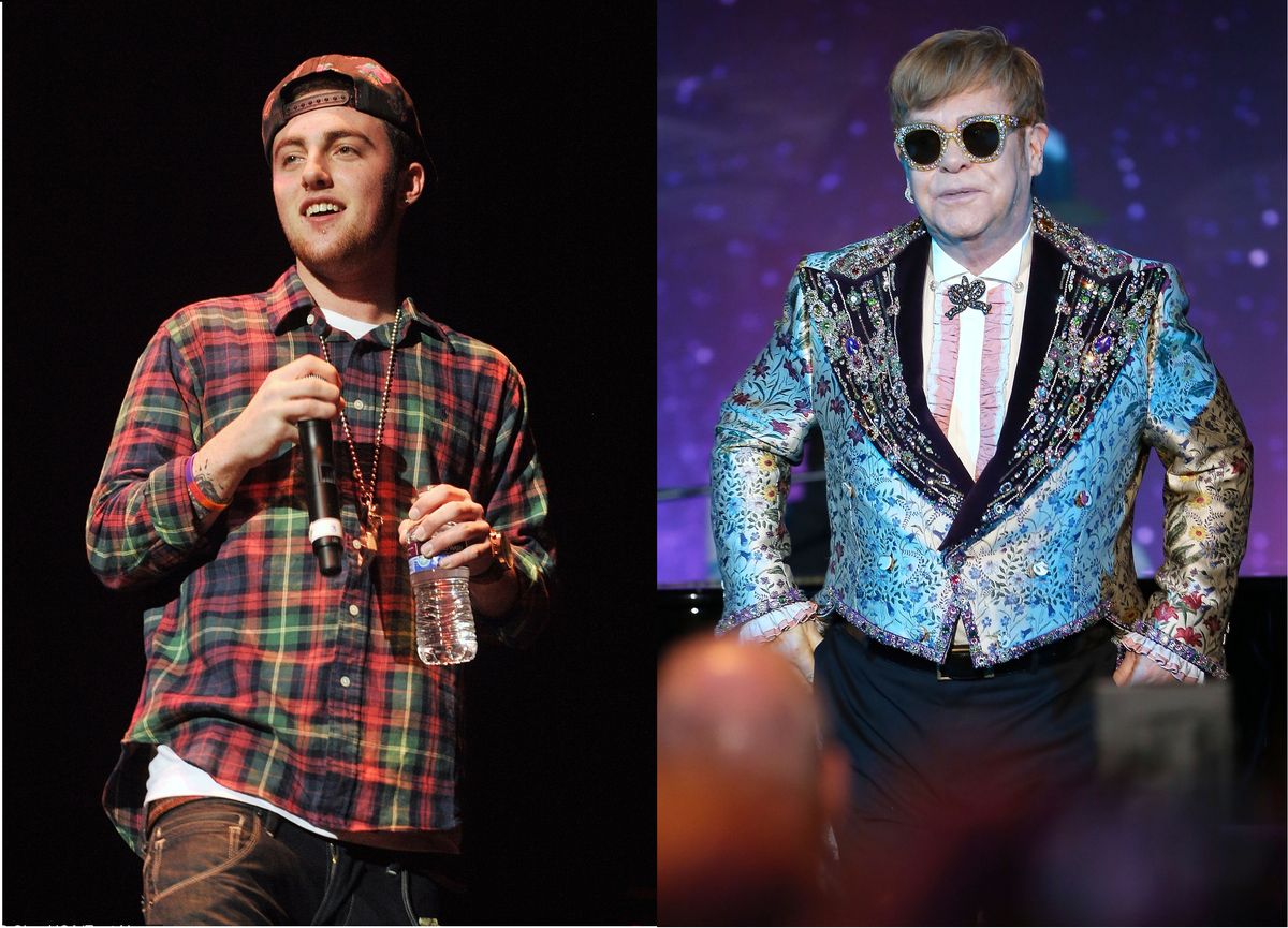 Elton John wspomina zmarłego Mac Millera podczas koncertu. Zadedykował mu piosenkę