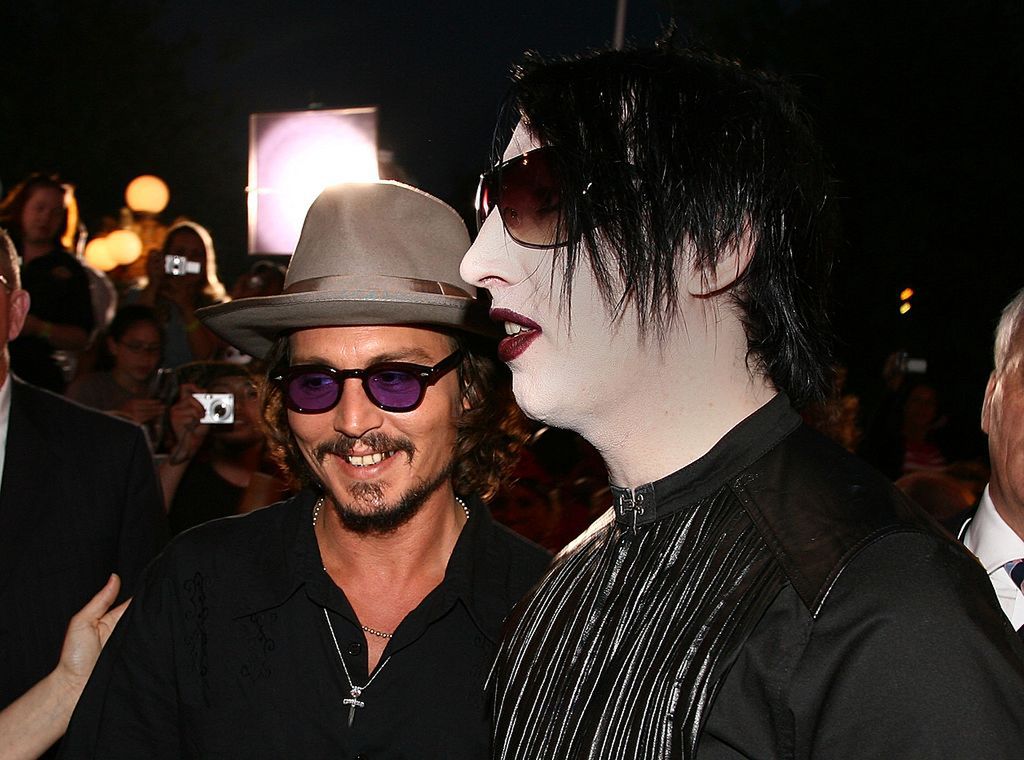 Marilyn Manson broni przyjaciela Johnny'ego Deppa