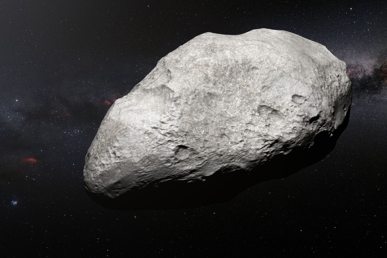 Ta asteroida porusza się w niestandardowy sposób. Powinna być zupełnie gdzie indziej