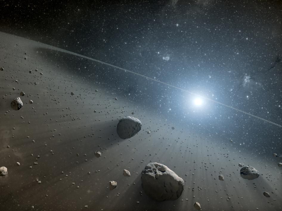Wygląda na to, że pas asteroid był niegdyś kilkoma planetozymalami