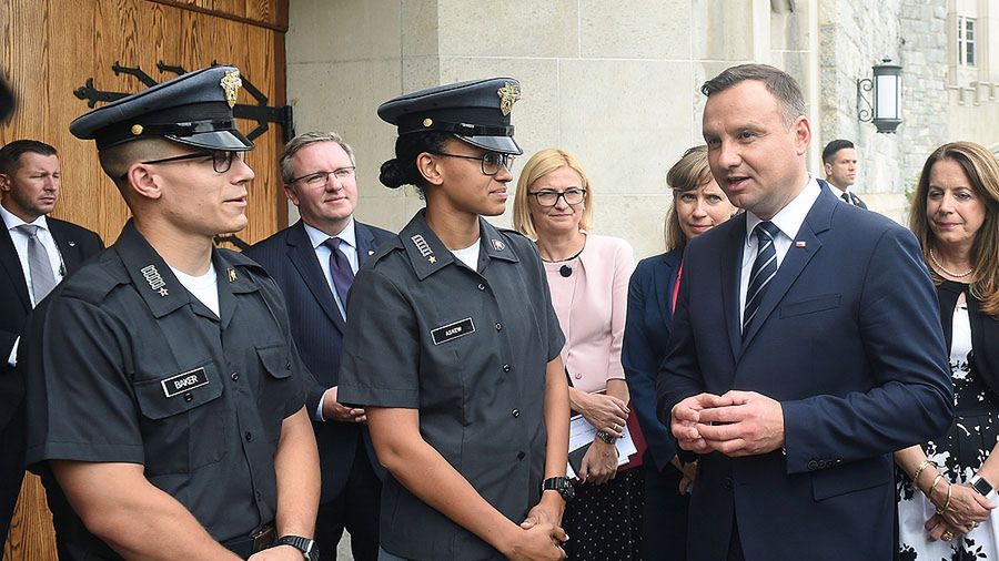 Prezydent Andrzej Duda w West Point