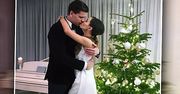 Urocze! Namiętny pocałunek Mariny i Wojciecha Szczęsnego przy wigilijnym stole. Eleganccy? Zmienicie zdanie, gdy zobaczycie ich buty