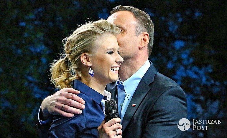 Kinga Duda i Andrzej Duda