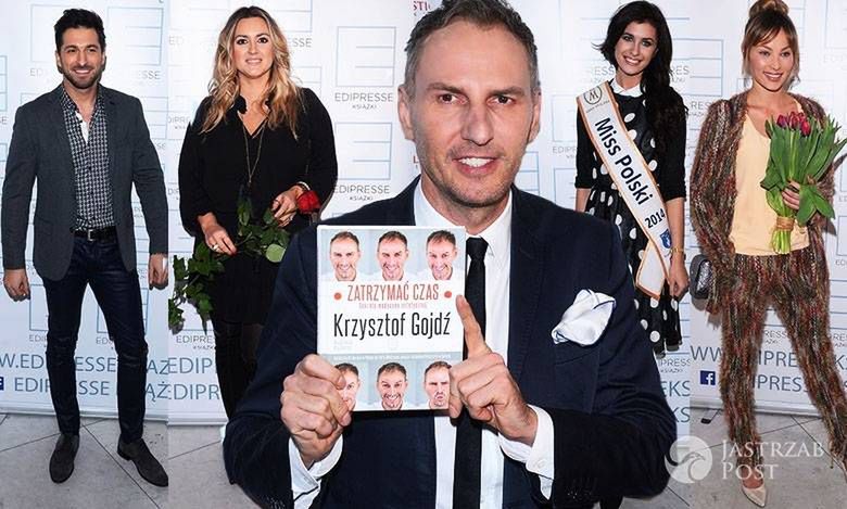 Gwiazdy na premierze książki Krzysztofa Gojdzia ,,Zatrzymać Czas": Weronika Książkiewicz, Kasia Warnke, Rafał Maślak