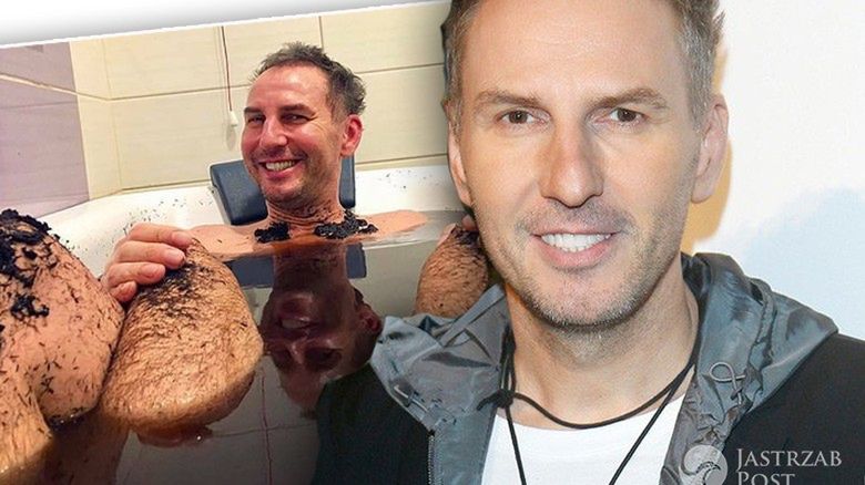 Krzysztof Gojdź o intymnym zdjęciu z wanny