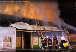 Pożar "Żabki" w Międzyzdrojach. Mamy wideo