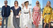 Gwiazdy na zamknięciu Festiwalu w Międzyzdrojach: Marcelina Zawadzka, Katarzyna Skrzynecka, Katarzyna Bonda, Mirosław Baka